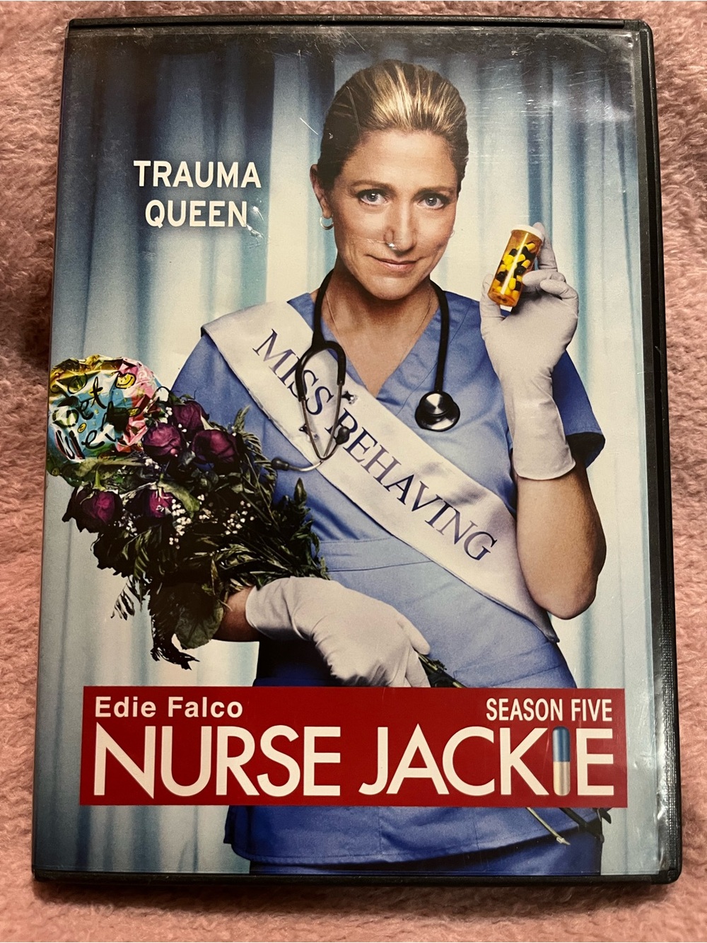 Nurse Jackie Season Five Blue Medical Scrub Costume Jacket